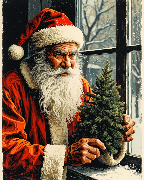 Christmas e-card design