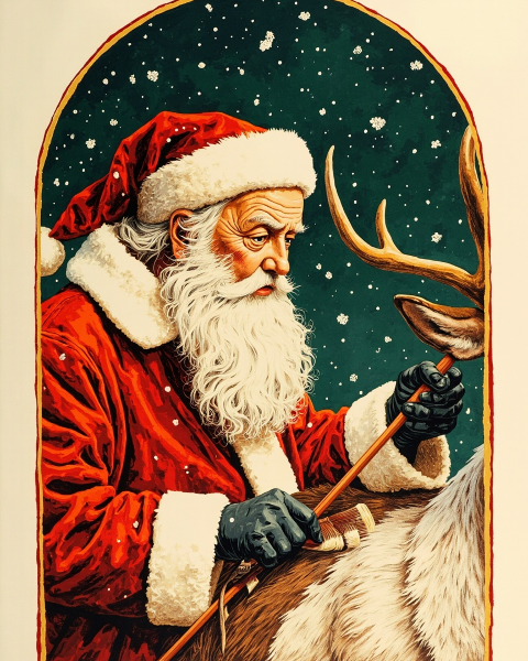 Christmas e-card design