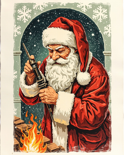Christmas e-card design