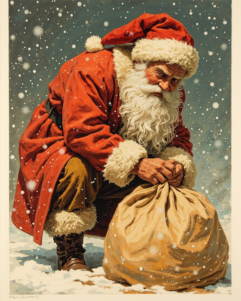 Christmas e-card design