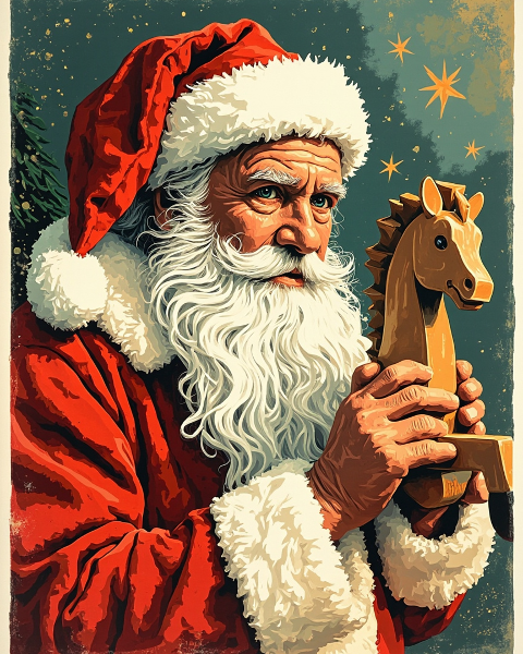 Christmas e-card design
