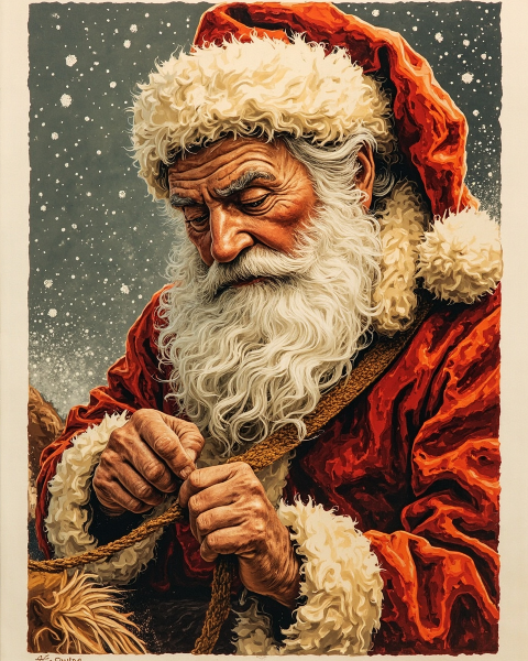 Christmas e-card design