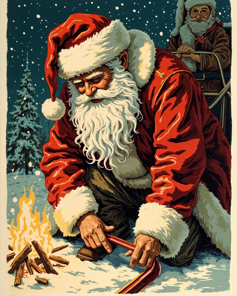 Christmas e-card design