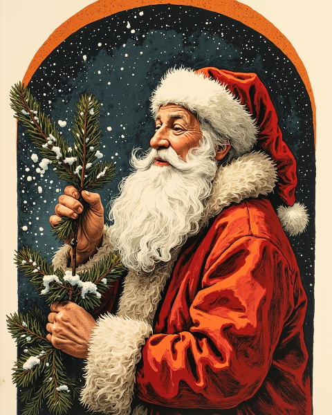 Christmas e-card design