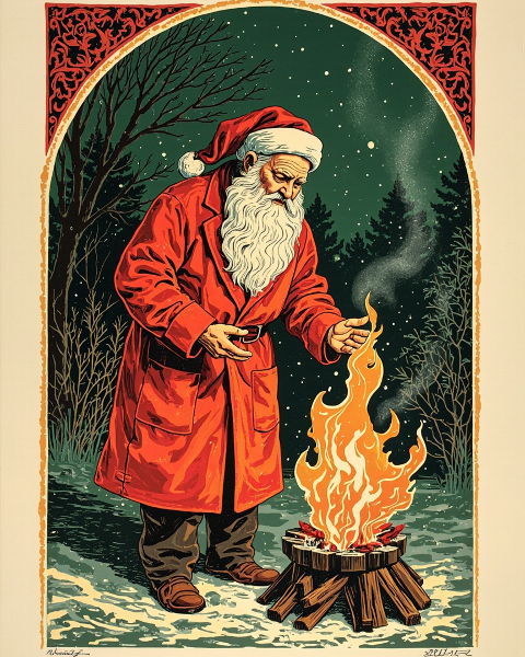 Christmas e-card design