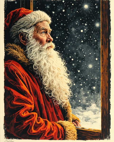 Christmas e-card design