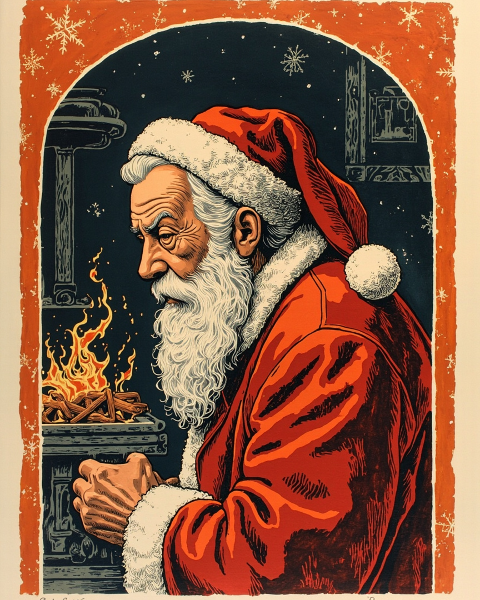 Christmas e-card design