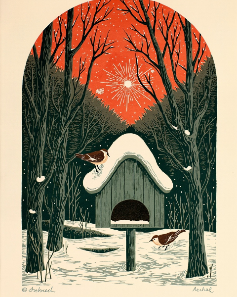Christmas e-card design