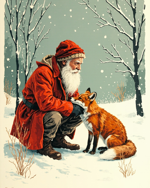 Christmas e-card design