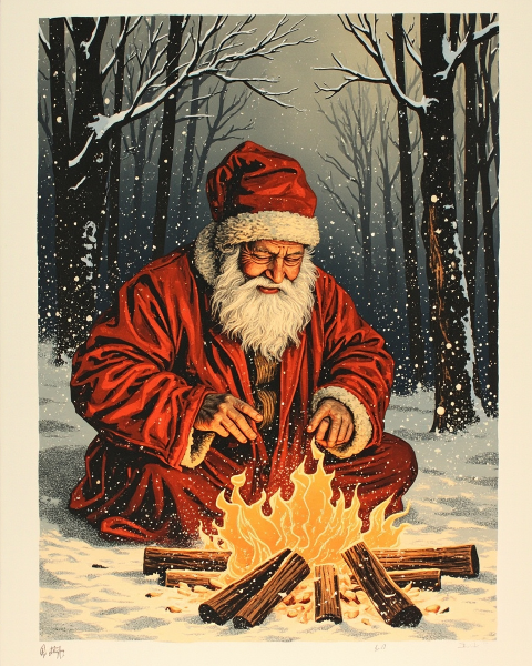 Christmas e-card design