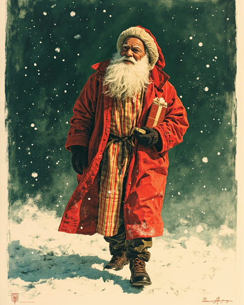 Christmas e-card design