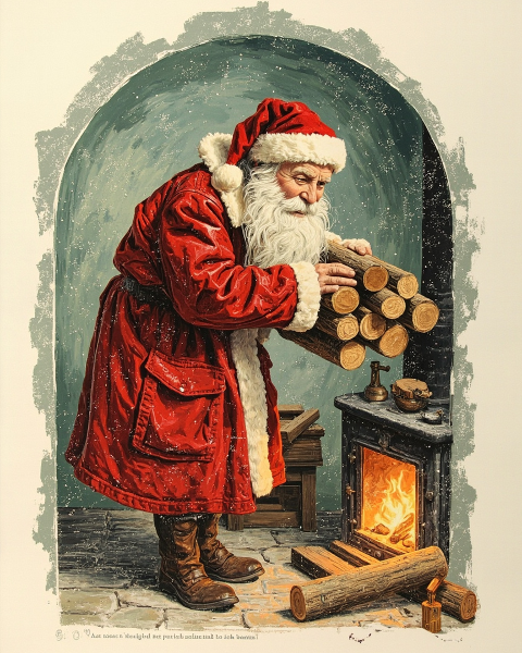 Christmas e-card design
