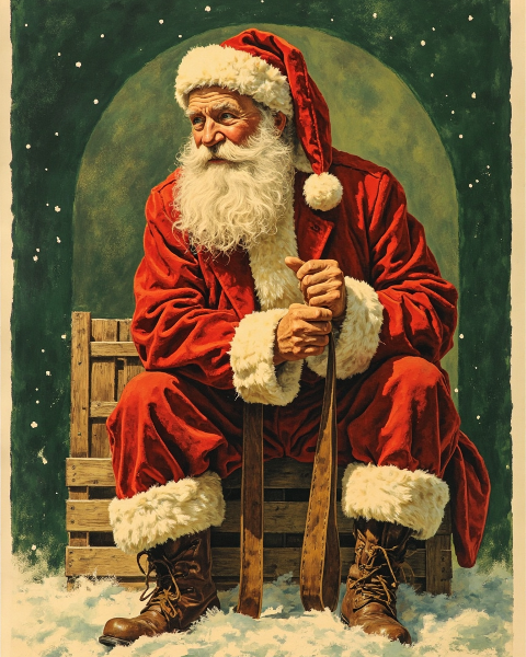Christmas e-card design