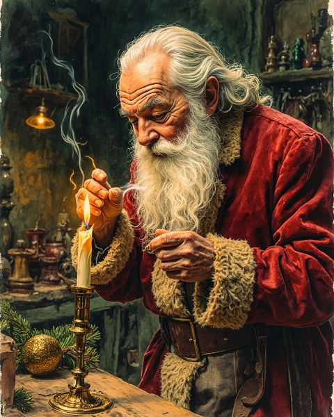 Christmas e-card design