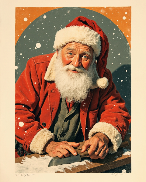 Christmas e-card design