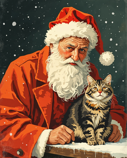 Christmas e-card design