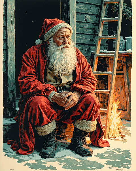 Christmas e-card design