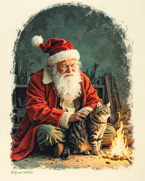 Christmas e-card design