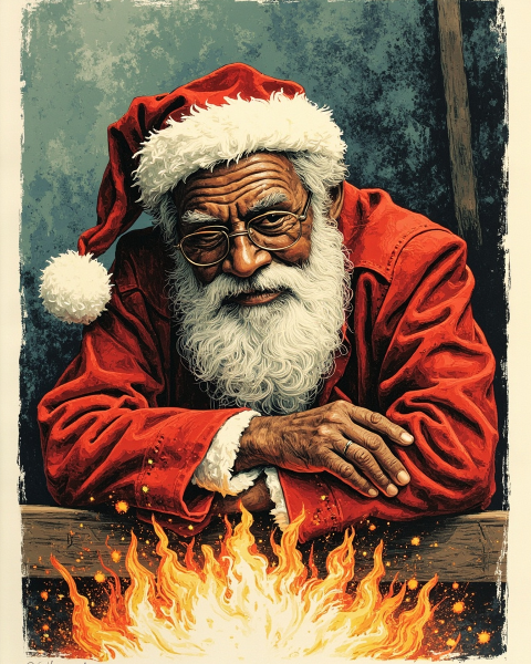 Christmas e-card design