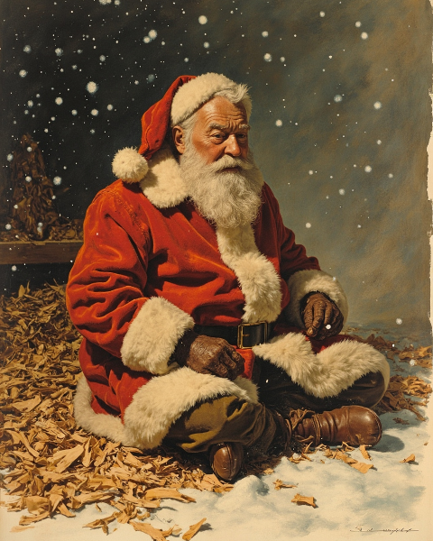Christmas e-card design