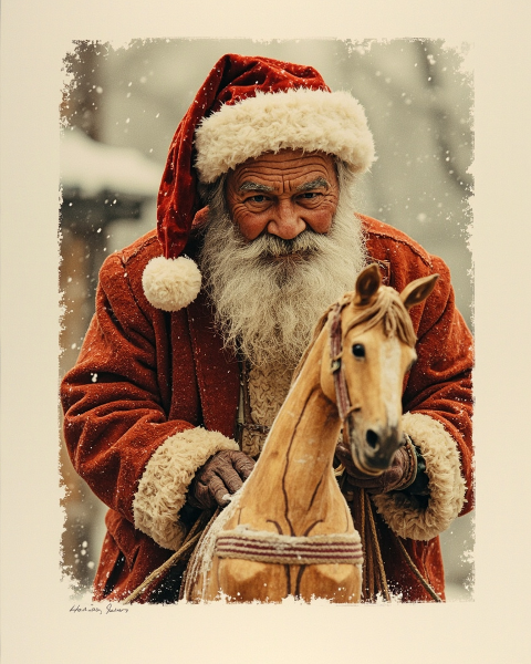 Christmas e-card design