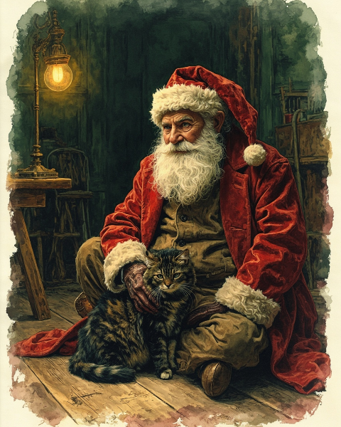 Christmas e-card design