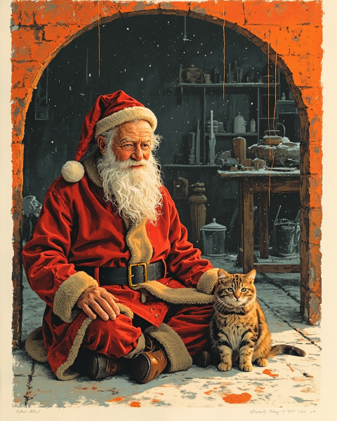 Christmas e-card design