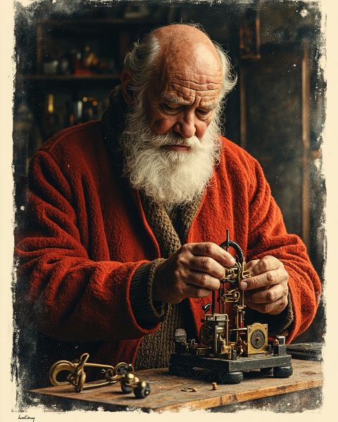 Christmas e-card design