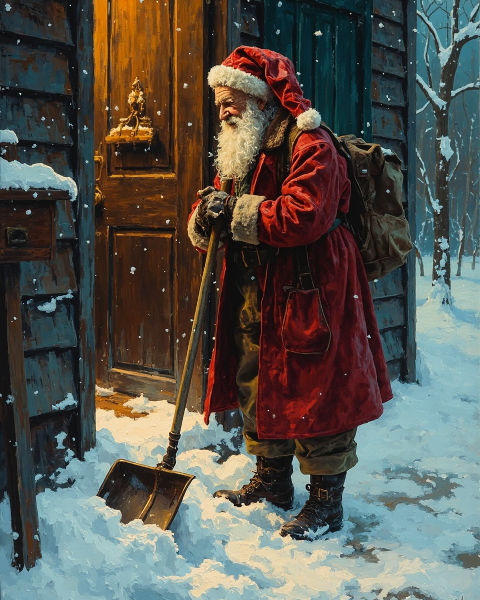 Christmas e-card design