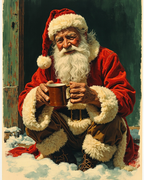 Christmas e-card design