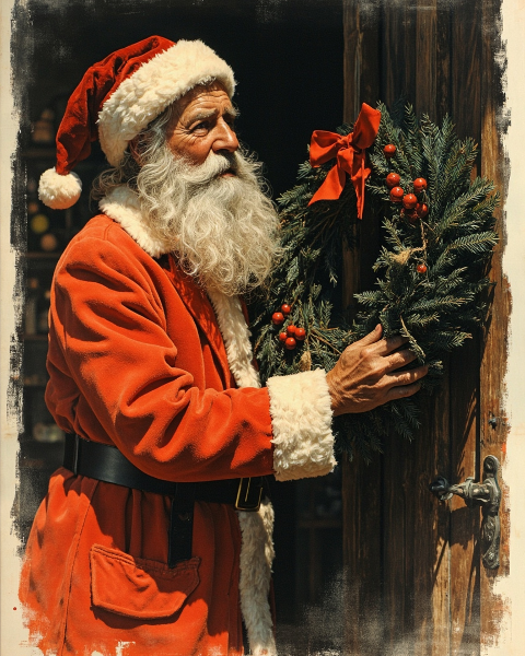 Christmas e-card design