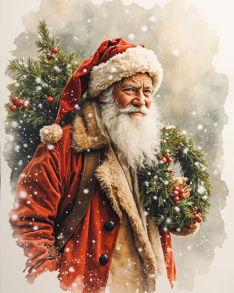 Christmas e-card design