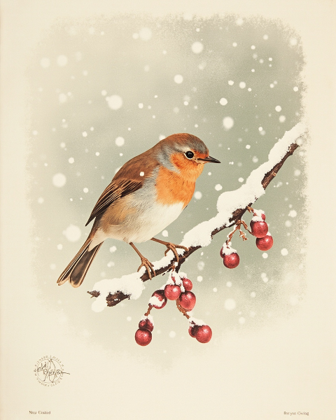Christmas e-card design