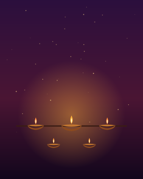 Diwali e-card design
