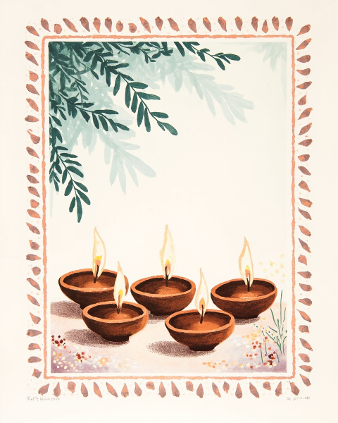 Diwali e-card design