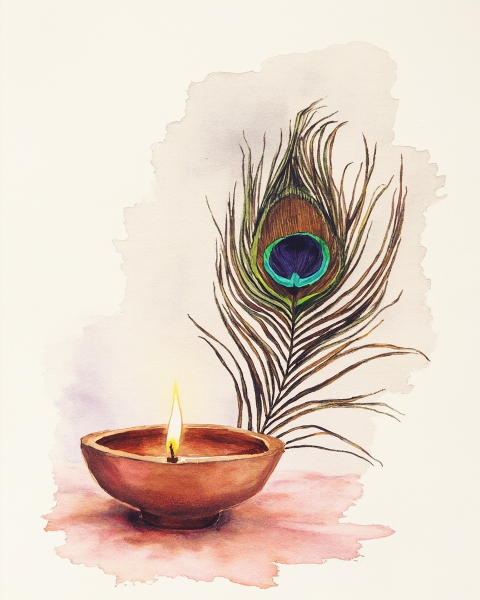 Diwali e-card design