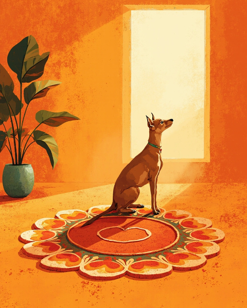 Diwali e-card design