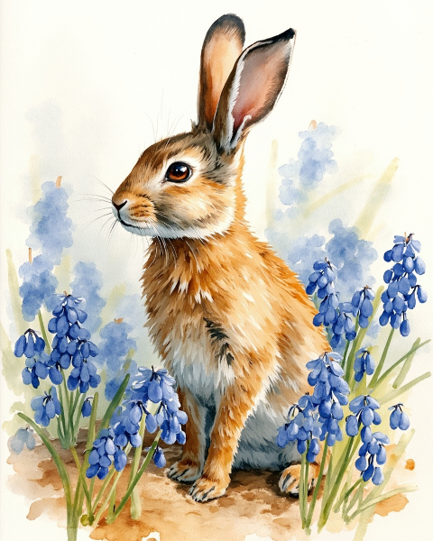 Easter e-card design