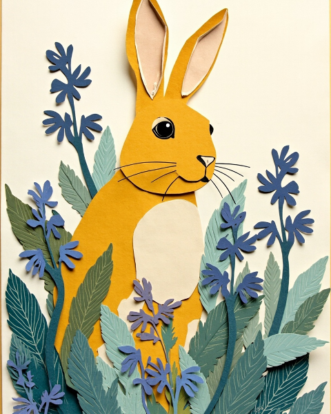 Easter e-card design