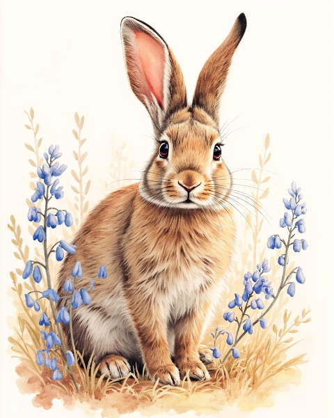 Easter e-card design