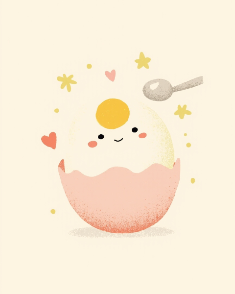 Easter e-card design