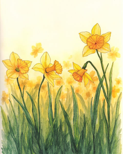 Easter e-card design