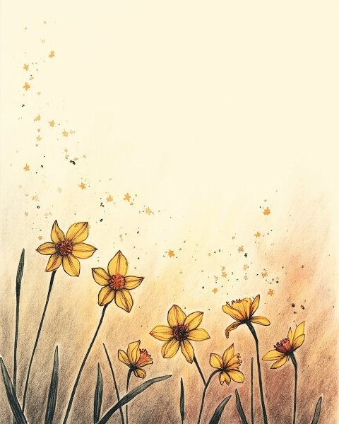 Easter e-card design
