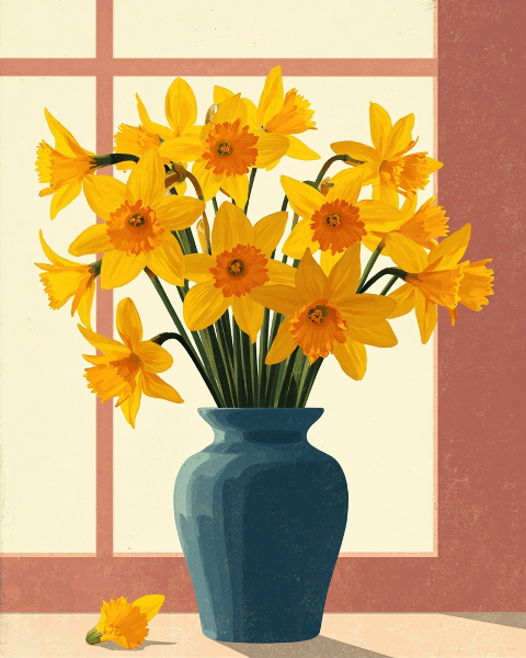 Easter e-card design