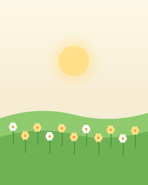Easter e-card design