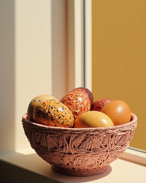 Easter e-card design