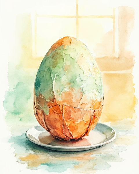 Easter e-card design