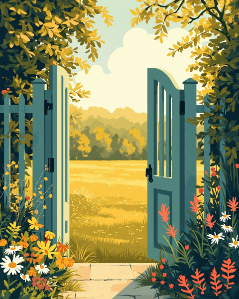Easter e-card design
