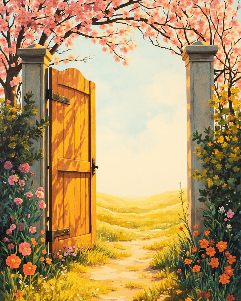 Easter e-card design