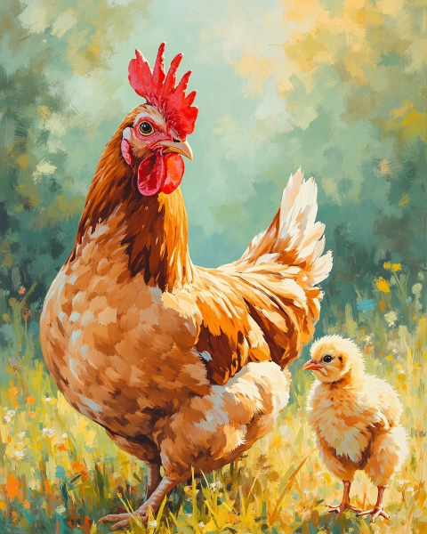 Easter e-card design
